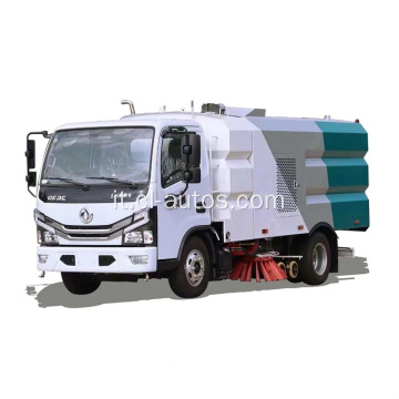 Dongfeng 5 tonnellate 5000liters aspiratrice per aspirapolvere camion spazzino